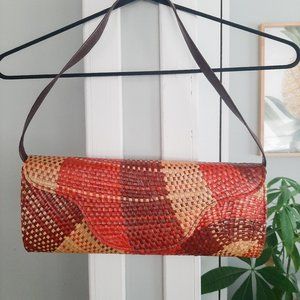 FREE with any purchase Woven / Wicker Clutch / Shoulder Bag